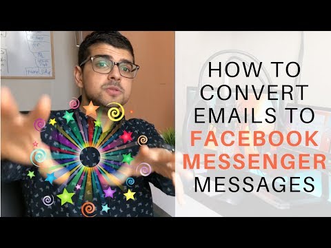 How To Convert Emails to Facebook Messenger Messages