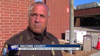 Macomb County Sheriff's Department has body cameras