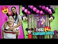 DECORACION DE FELIZ CUMPLEAÑOS DE CHOL PARA OSITA BEBE