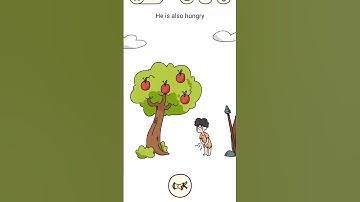 Brain find Level 122 Answer gameplay he si also hungry #brainfind_level #games #brainout
