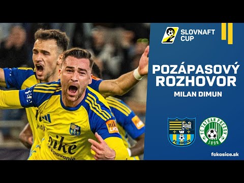 Náš postupový hrdina Milan Dimun krásnym gólom zariadil postup do finále Slovnaft cupu