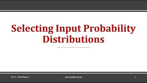 Continuous Probability Distributions | Selecting Input Probability Distributions (Part III)