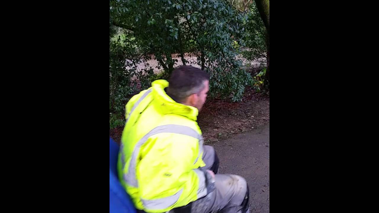 Office chair vs downhill slope who wins (Cornish Chuckle brothers