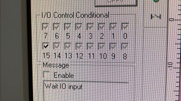 Ezcad2 I/O control conditional  port open and activity