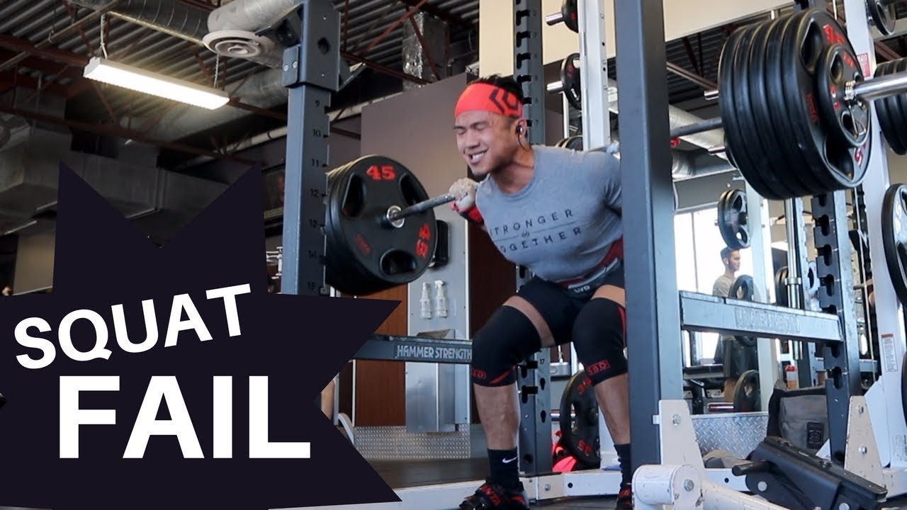 515lbs Squat Double Fail - Road to Nationals Ep. 3