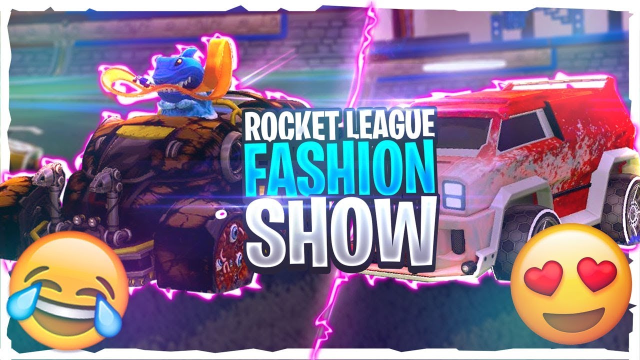 I Hosted The First Ever FASHION SHOW in Rocket League!