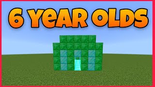 How Different Ages Build Houses In Minecraft