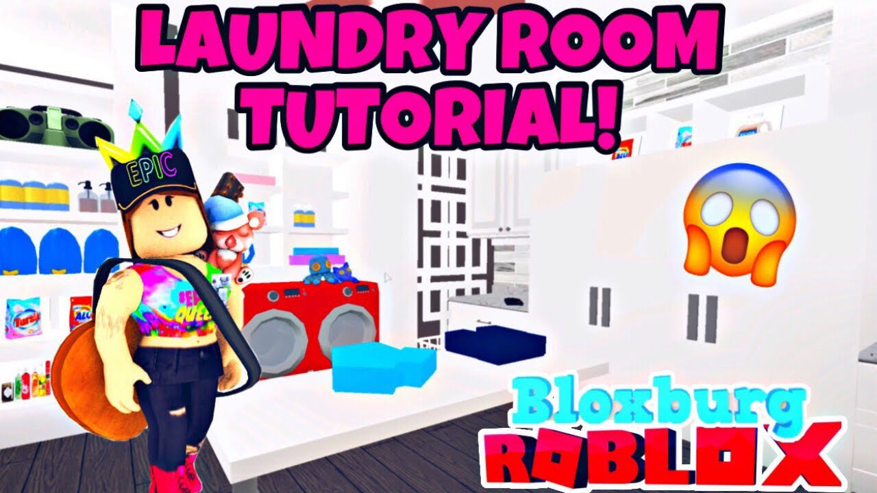 Epic Laundry Room Tutorial Two Rooms O Roblox Bloxburg Speed Build Youtube - nezi plays roblox speed build songs