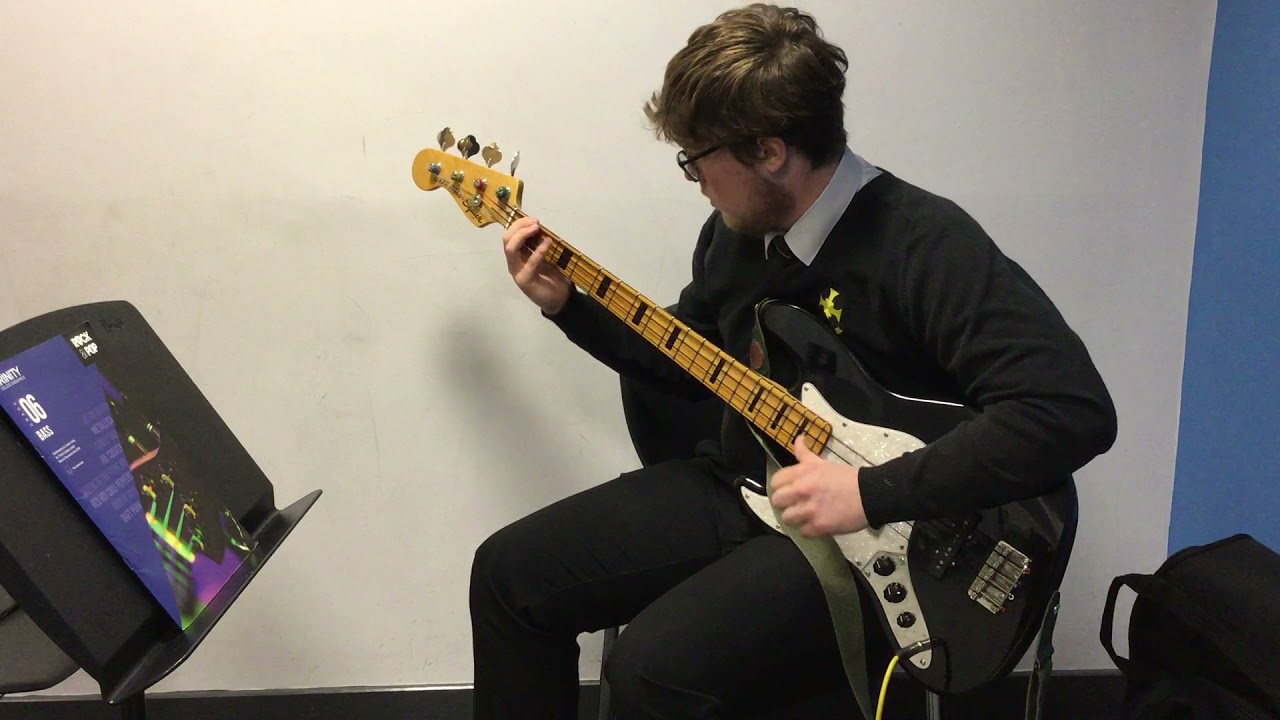 Grade six Bass guitar digital submission (Scar Tissue, Rio and Orion)