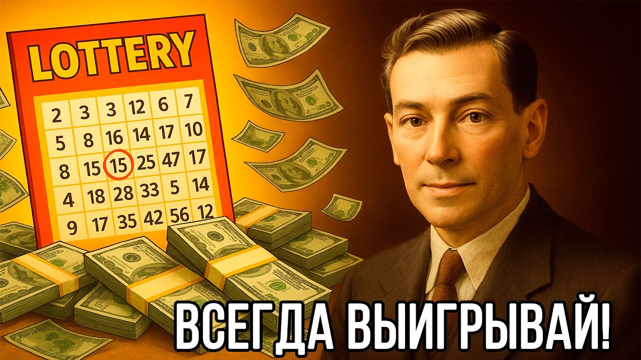 Секретная ФОРМУЛА, как ВЫИГРАТЬ В ЛОТЕРЕЮ - Невилл Годдард
