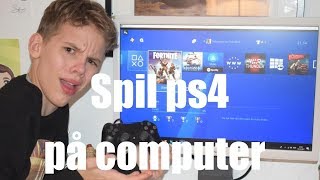 Gulerod emne Bluebell Hvordan man spiller ps4 på computer (Tutorial) Ps4 remote play - YouTube