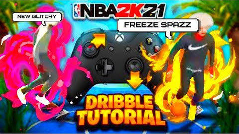 *NEW* GLITCHY DRIBBLE TUTORIAL HOW TO FREEZE/SPAZZOUT DRIBBLE GLITCH + FG SLIDE AND GLITCH MOVE 2K21