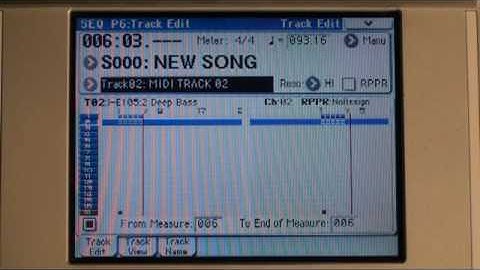 Korg M3 - Basic Sequencing (Part 2) - In The Studio With Korg