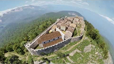 Unreal Engine 5.6 360° VR short film 8K - Ocre VR 4/4 - Medieval Market, Church, Aerial View.