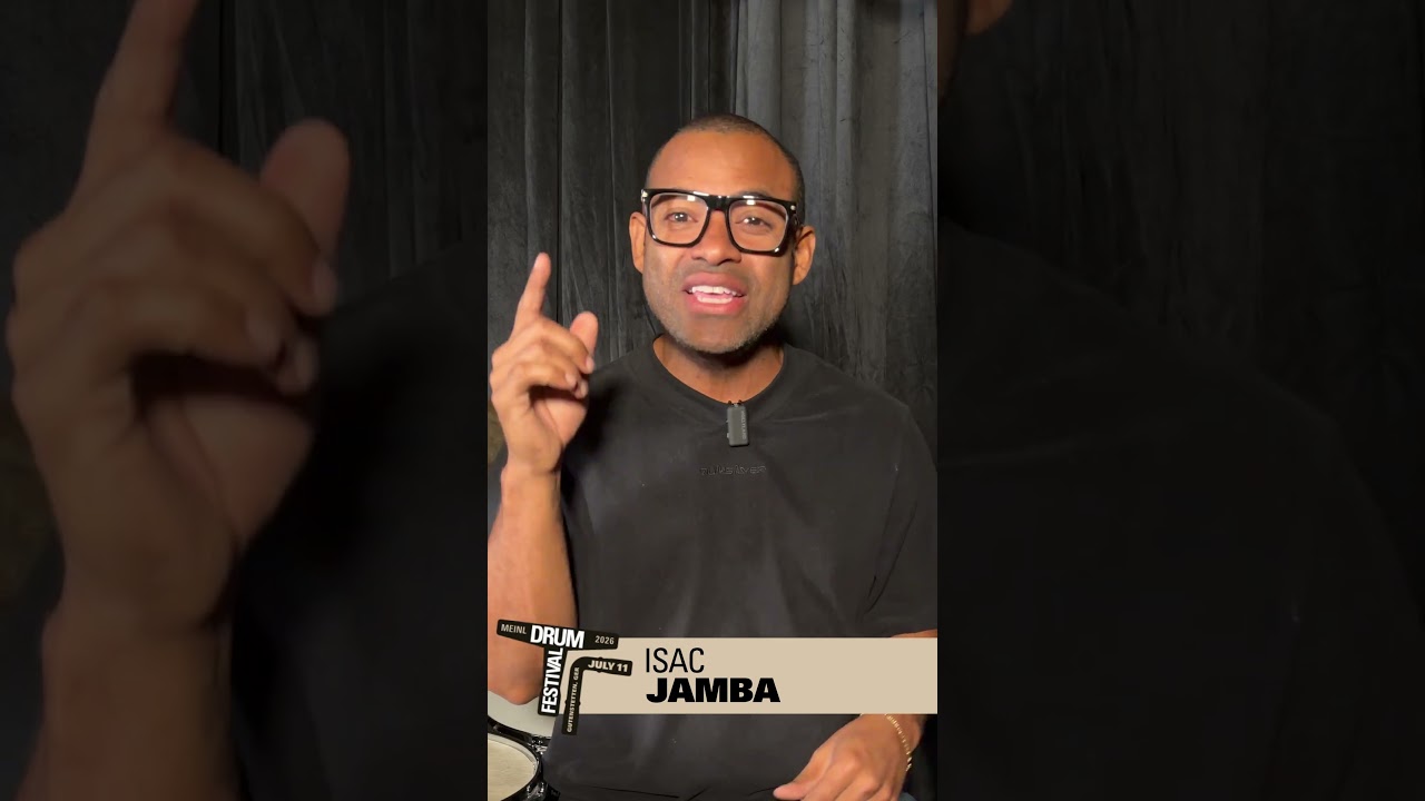 Isac Jamba at the 2026 Meinl Drum Festival #meinldrumfestival #mdf2026 #meinlcymbals