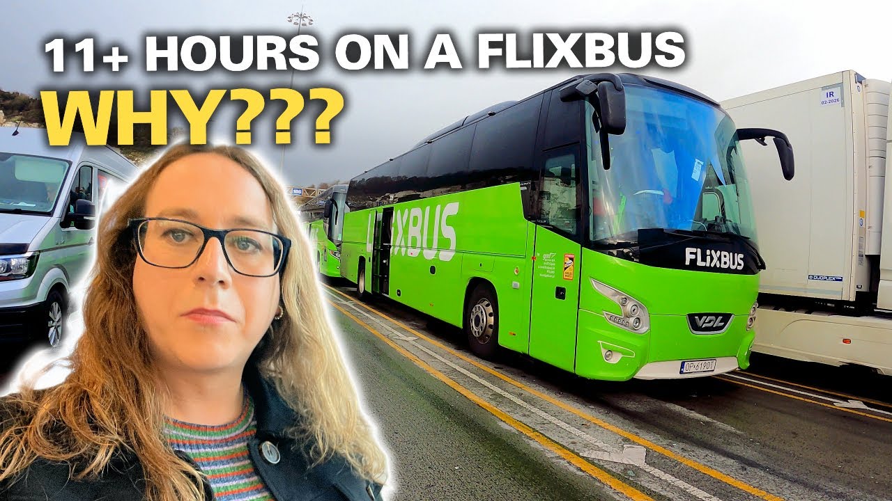 Мои зрители проголосовали за то, чтобы я страдал! | Flixbus Лондон — Амстердам
