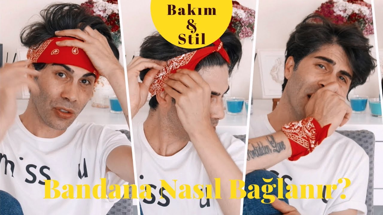 Bandana Fular Baglama Modelleri Bandana Baglama Stilleri Youtube