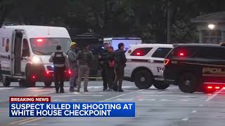 Suspect dead, bystander wounded after exchange of gunfire near White House: Secret Service