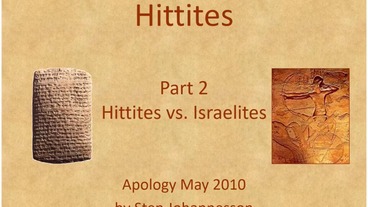 Archaeology Hittites 2 Hittites vs. Isrealites YouTube