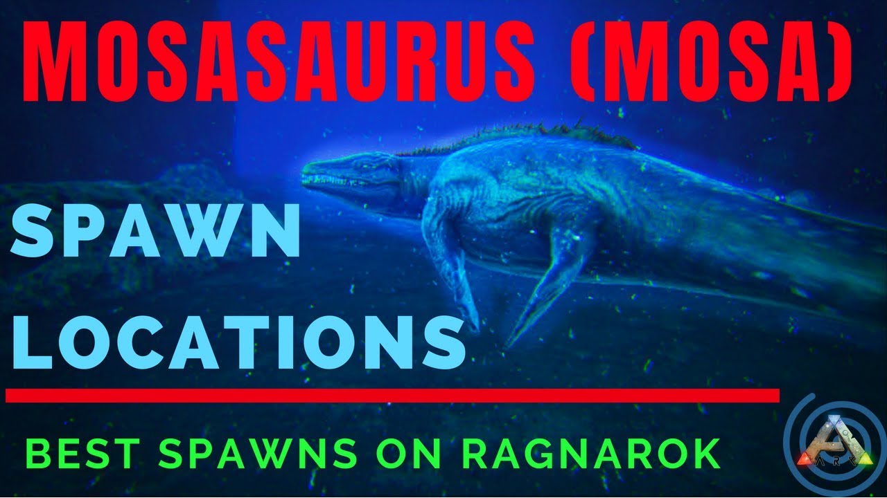 Best Mosa Mosasaurus Spawn Locations Ark Survival Evolved Ragnarok Youtube