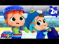 Ice Skating Song With Baby John Little Angel Kids Songs Nursery Rhymes