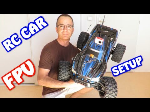 RC CAR FPV X-MAXX TRAXXAS - SETUP 