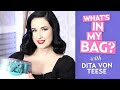 Dita Von Teese What S In My Bag Dita Von Teese What S In My Bag