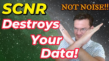 SCNR is Destroying Your Data!  Please Stop Using It Like This!!  It is not removing green noise!