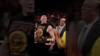 Brock Lesnar, Seth Rollins And John Cena Contract Signing wwewrestler wwe shorts