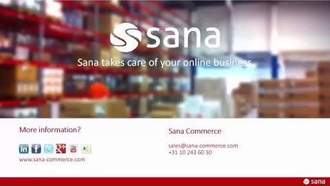 SANA Commerce Integration Demo for SAP