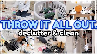 MASSIVE DECLUTTER / MESSY TO MINIMAL KONMARI DECLUTTER 2023 / CLEAN & DECLUTTER  EXTREME MOTIVATION