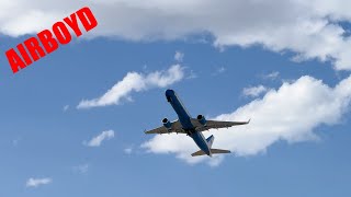 Air Force 2 Departing Salt Lake City