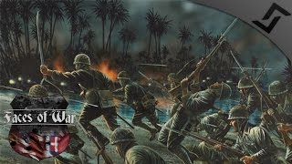 Guadalcanal Banzai Charges - ARMA 3 Faces of War WW2 Mod - US Marines Springfield Defense screenshot 4