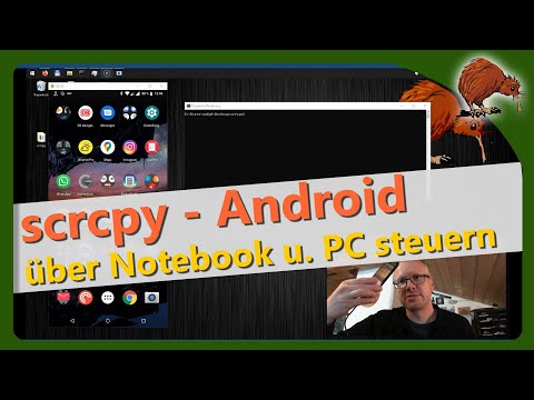 Android Smartphone mit scrcpy über USB oder WLAN steuern