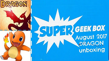SUPER GEEK BOX August 2017 - DRAGON
