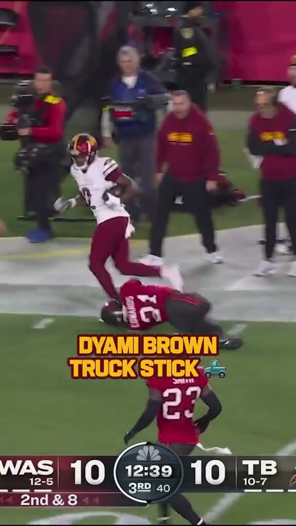 have a dyam day dyami #dyamibrown #washington #commanders #nfl #nflplayoffs