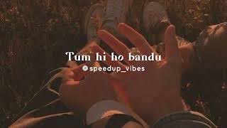 Tum Hi Ho Bandu [ SPEED UP ]