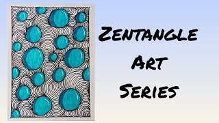 Zentangle art series episode 14✨