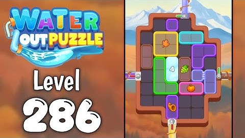Water Out Puzzle Level 286 Walkthrough