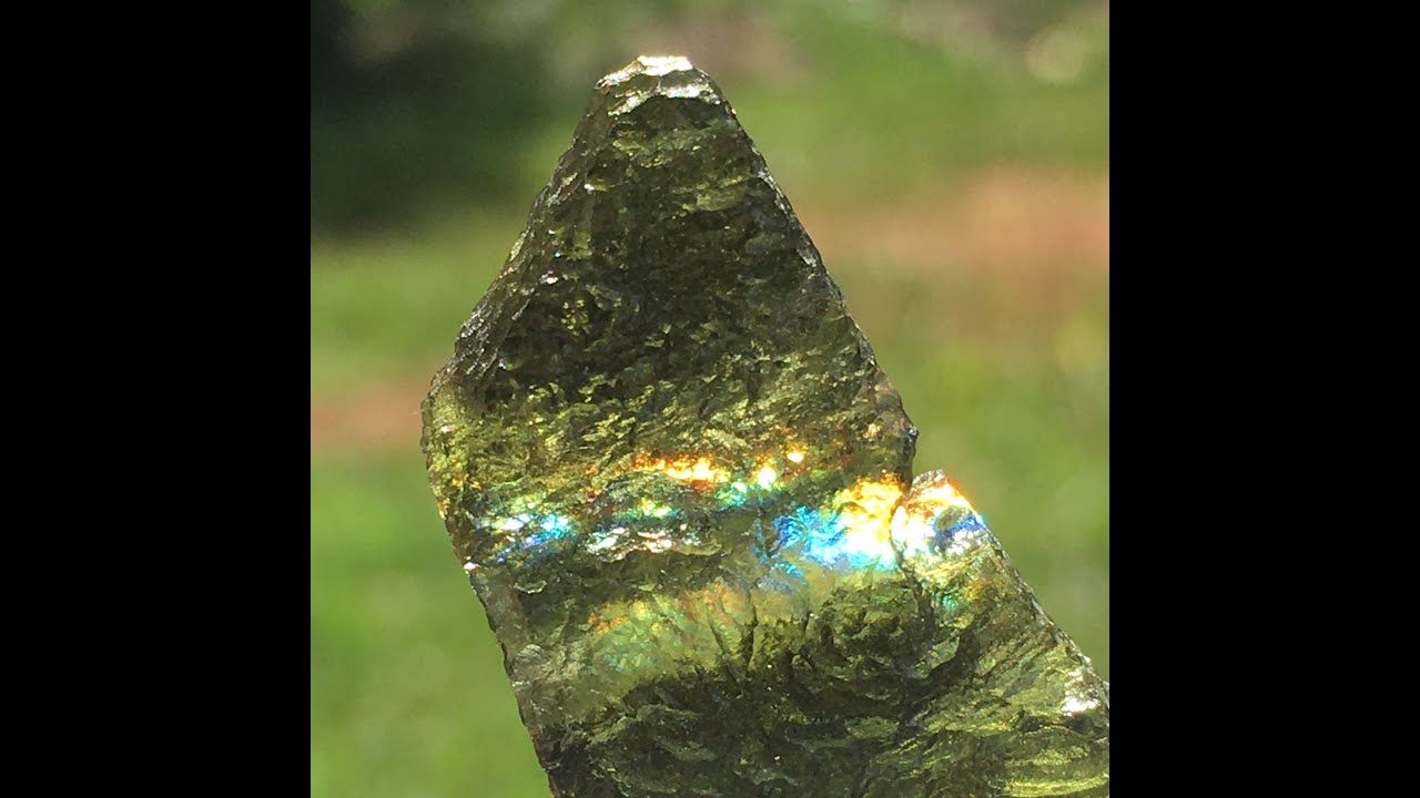 Moldavite Angel Chime 7 YouTube