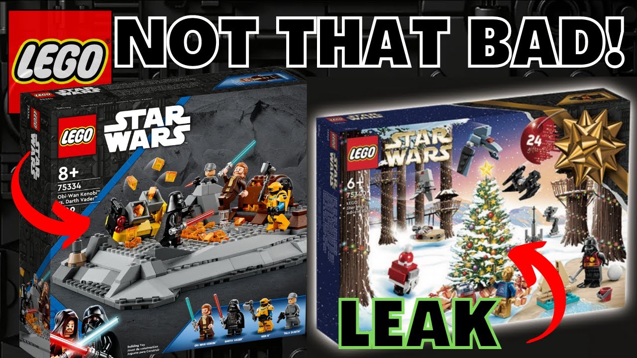 Obi Wan Vs Vader LEGO Star Wars Advent Calendar Leak And 212th 