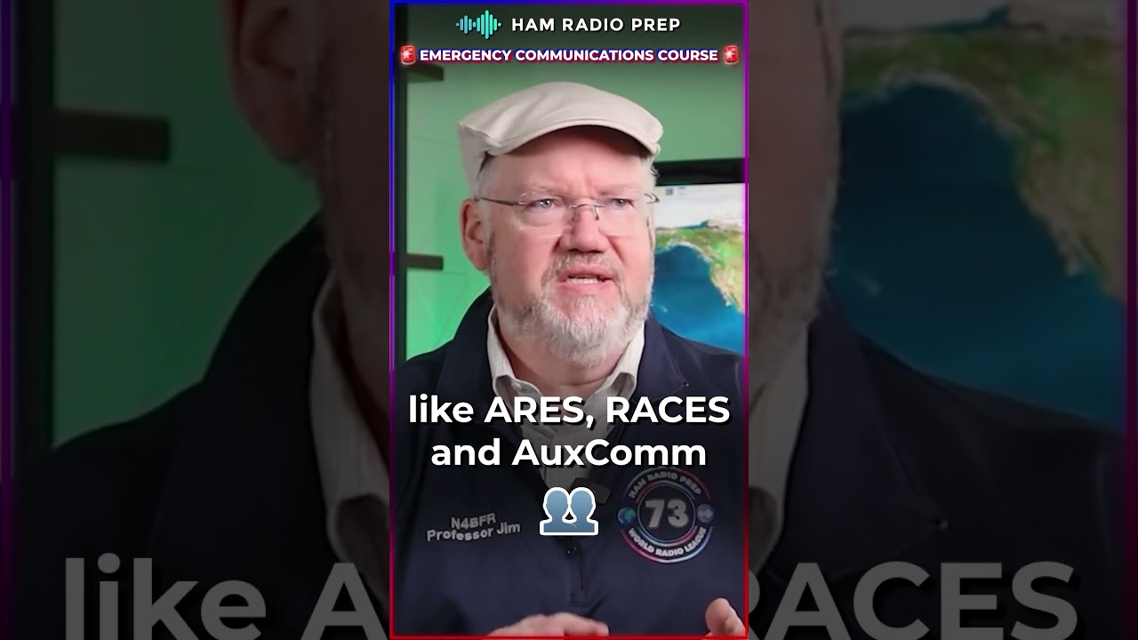 Want to learn amateur radio emergency communications? 📡 