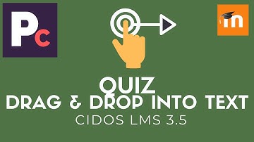 Buat Quiz - Drag and Drop into Text: CIDOS LMS 3.5 | MOODLE