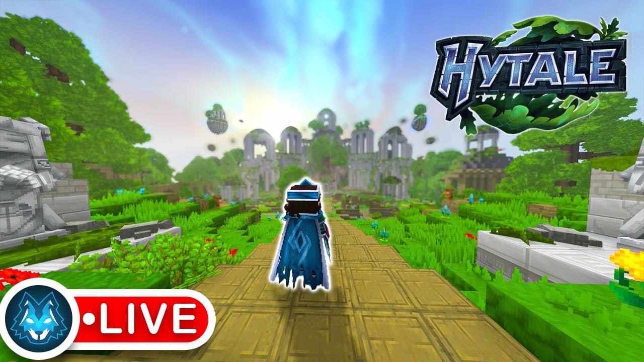 Hytale NEW PATCH Modded World (Creator Code Wallzer) | Hytale Livestream
