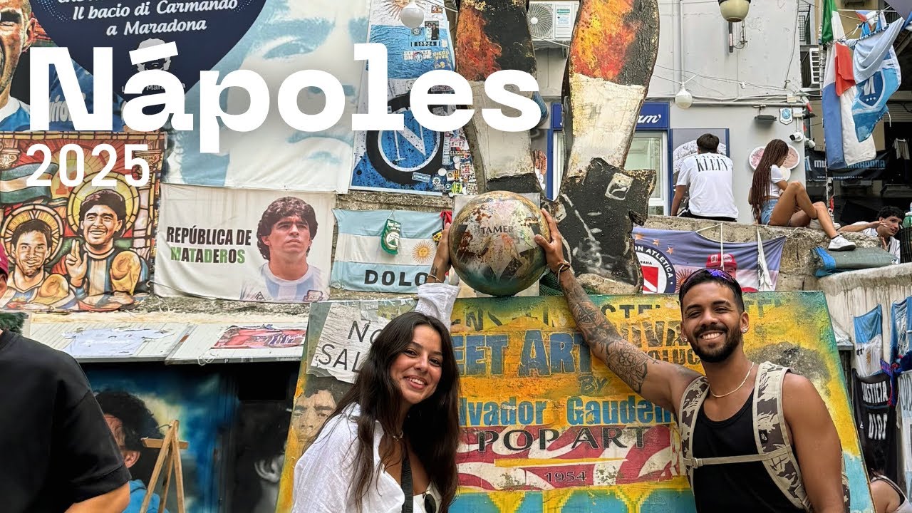 Explorando Nápoles, Itália! 🇮🇹 A cidade do futebol, da pizza e muita história