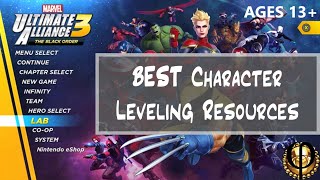 *BEST* Character Leveling Resources - Ultimate Alliance 3