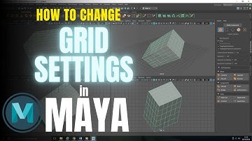 How to Change Grid in Maya | Beginner Guide to Grid Settings in Autodesk Maya