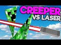 I Sliced a Minecraft Creeper in Half with a LASER! (Teardown Mods)