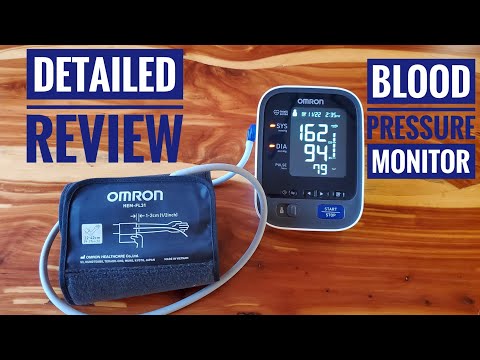 Omron 10 Series Blood Pressure Monitor Review & How To Use & Setup Bluetooth for App