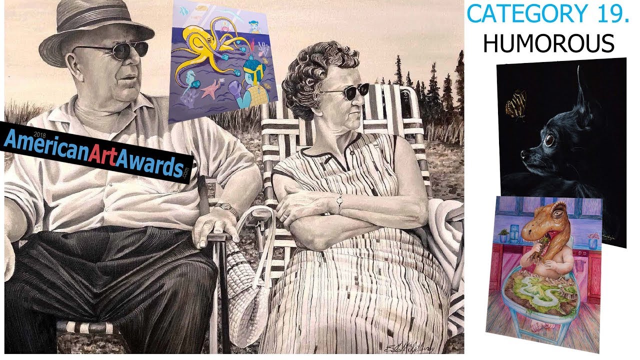 WORLD'S BEST HUMOR PAINTINGS PER AMERICAN ART AWARDS - YouTube